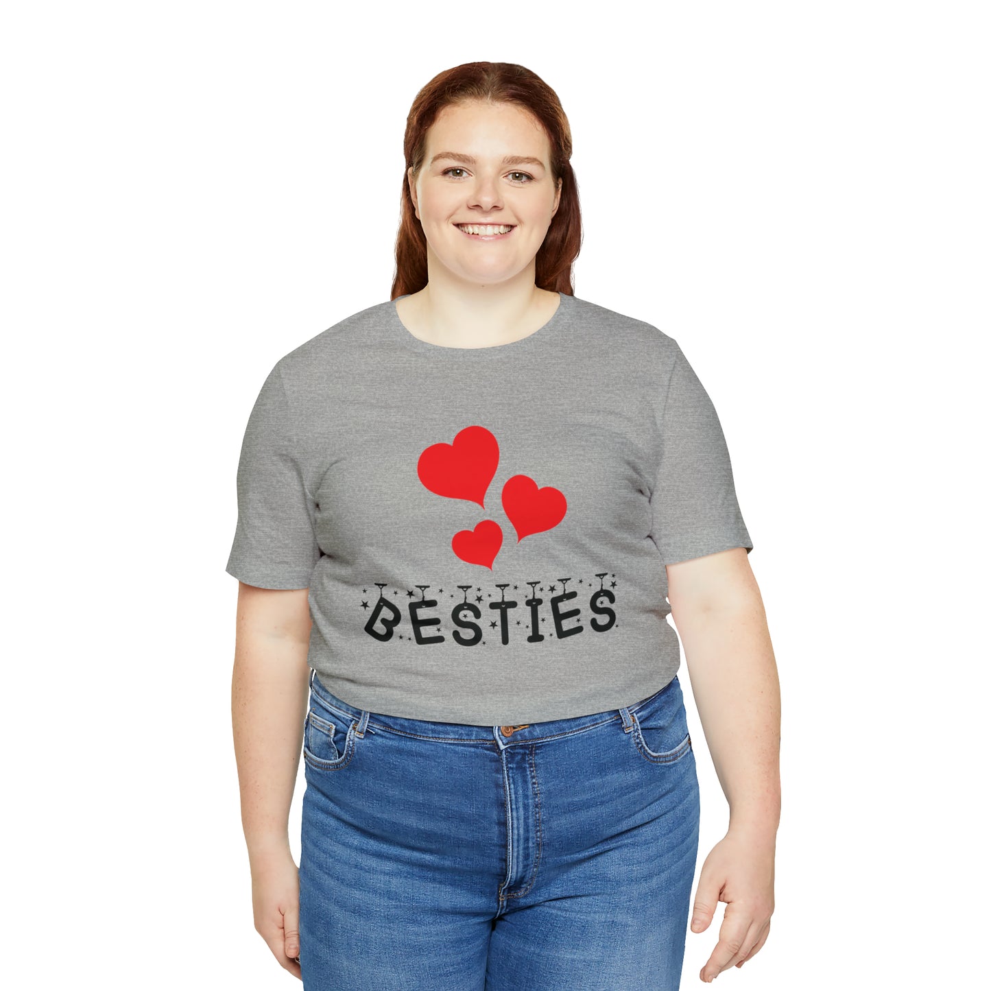 Besties Jersey Short Sleeve Tee