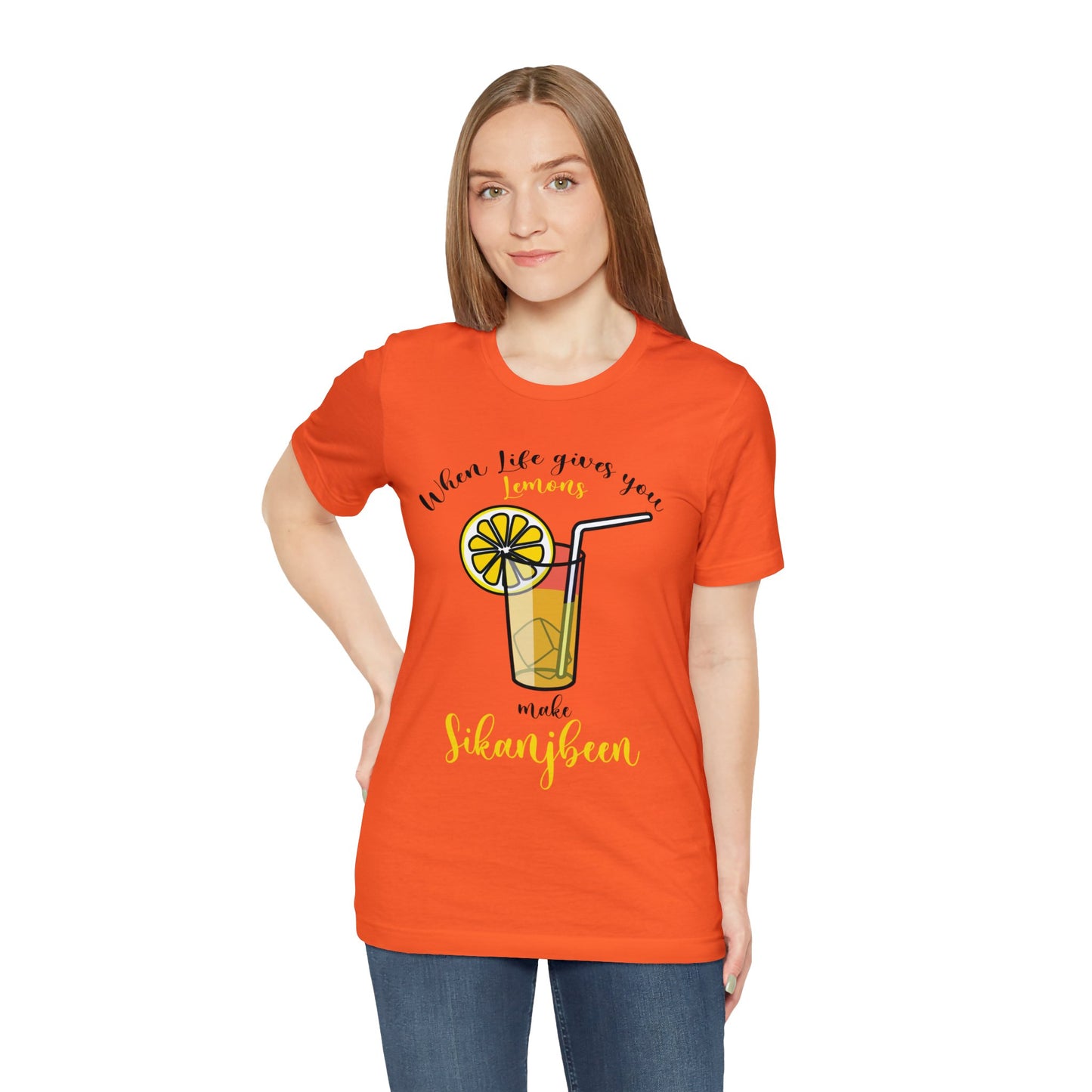 When life gives you lemons Jersey Short Sleeve Tee