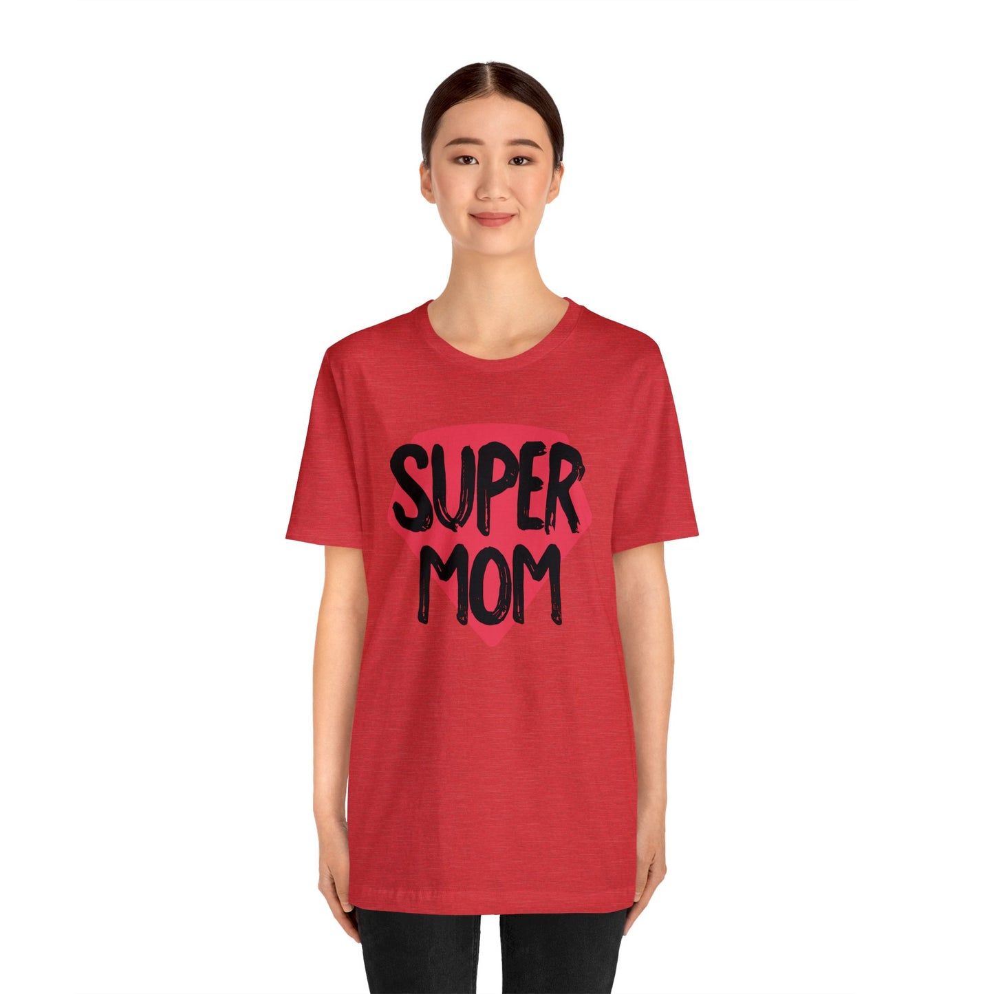 Super mom Jersey Short Sleeve Tee