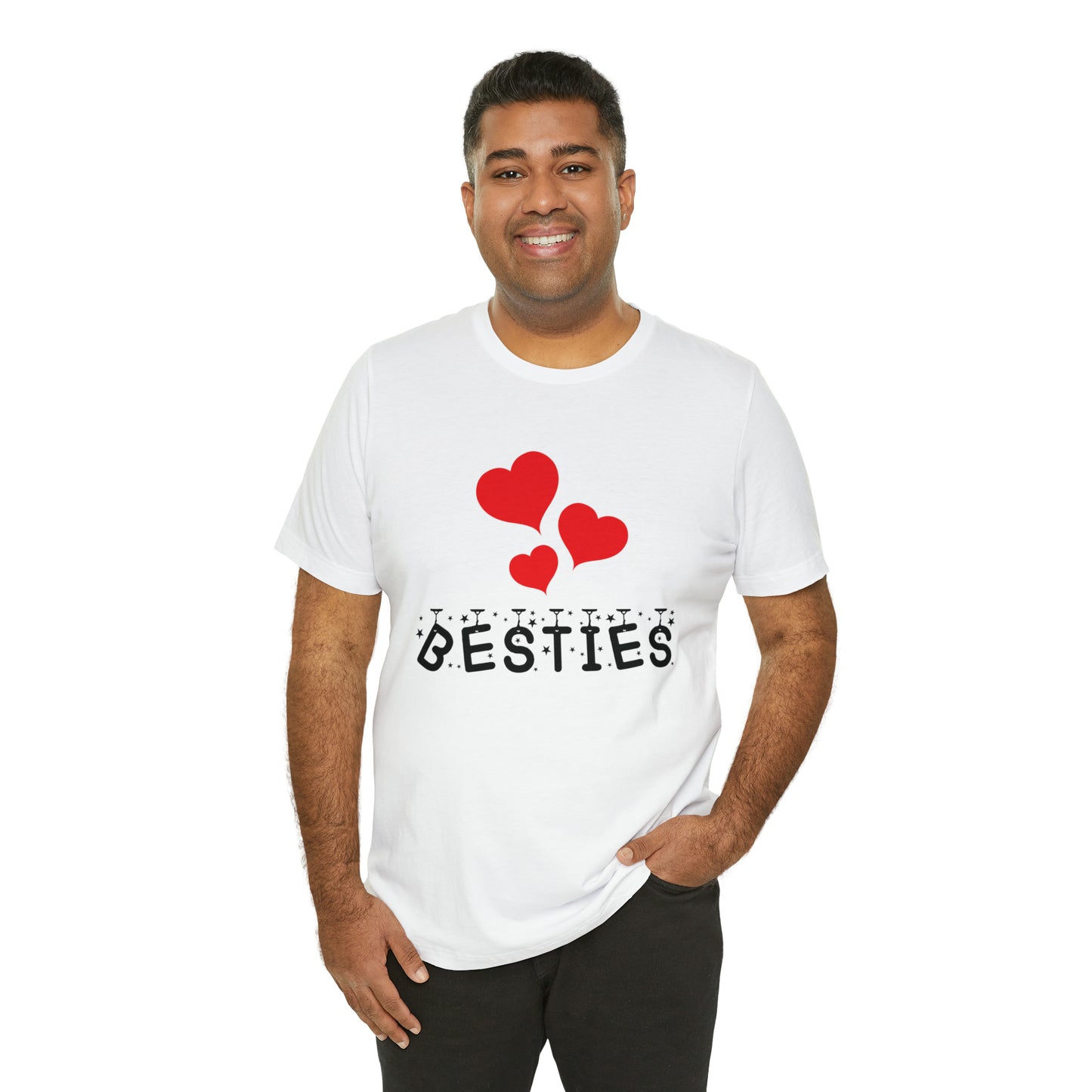 Besties Jersey Short Sleeve Tee