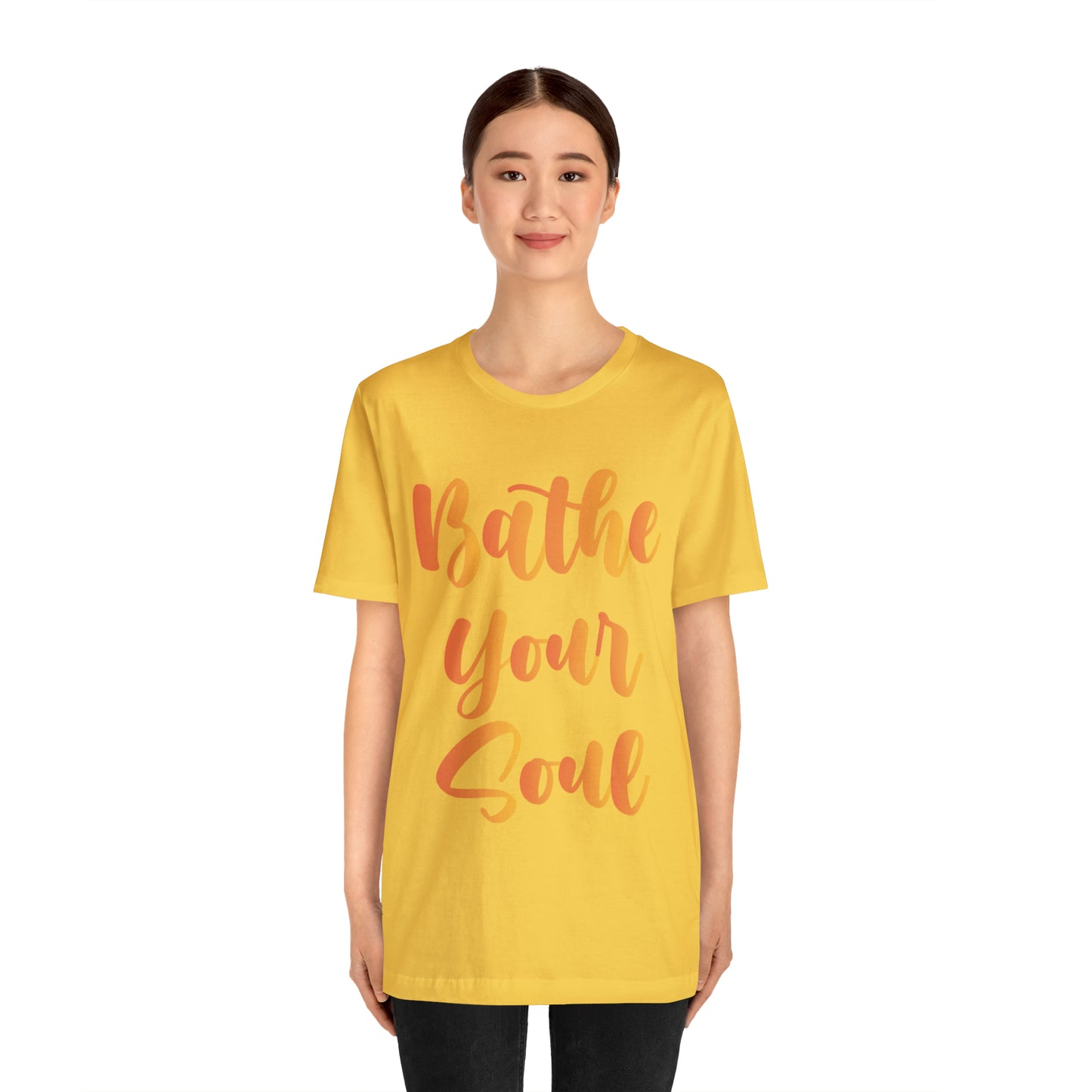 Bathe your soul Jersey Short Sleeve Tee