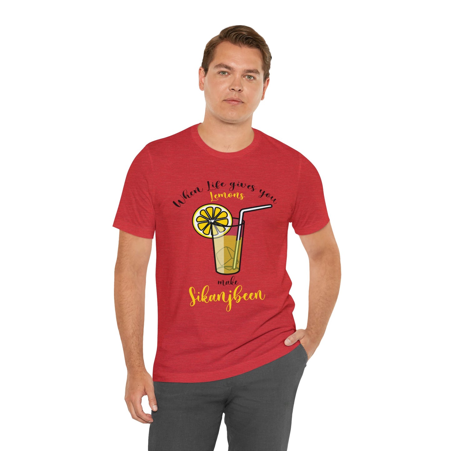 When life gives you lemons Jersey Short Sleeve Tee