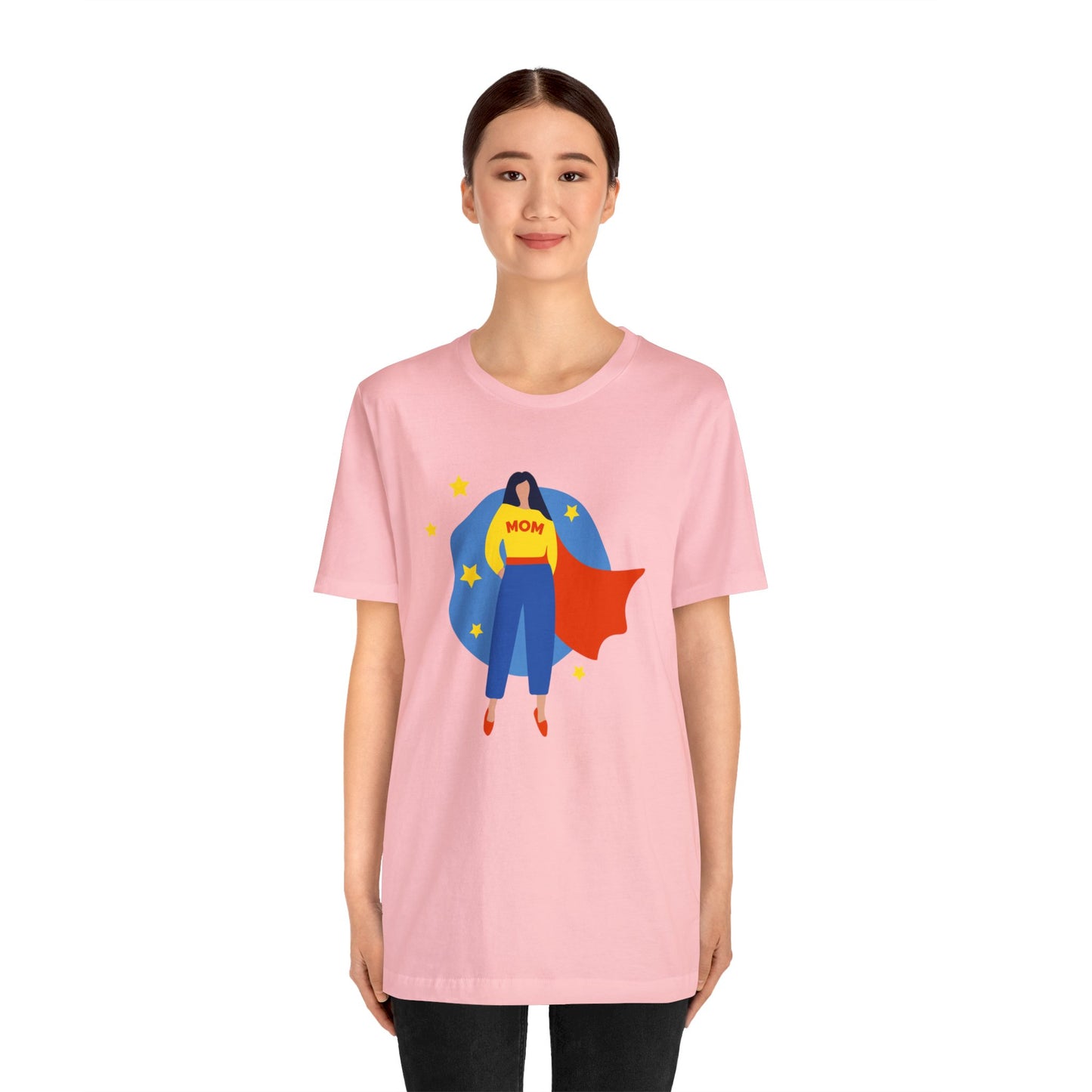Mom Hero Jersey Short Sleeve Tee