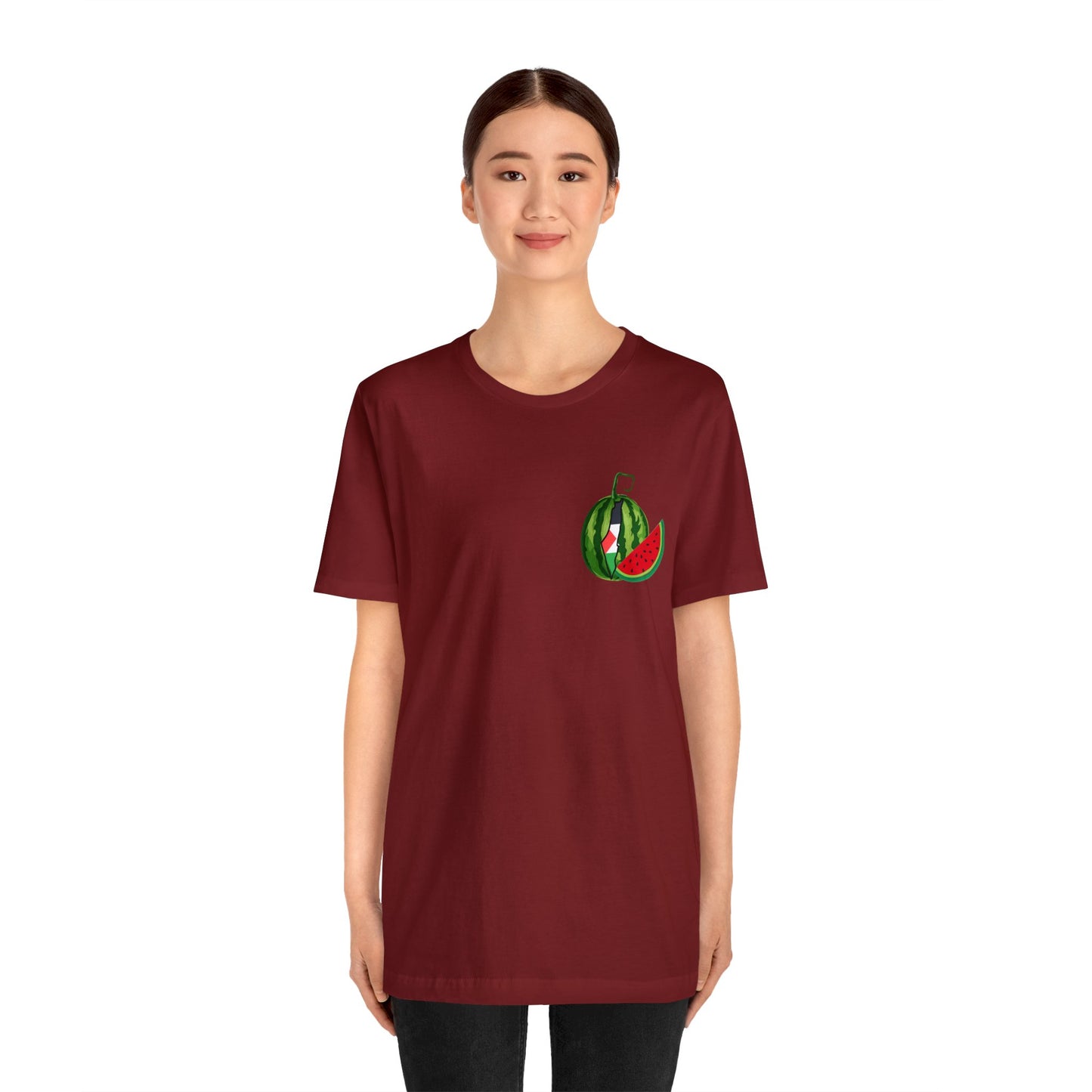 Unisex Jersey Short Sleeve Tee watermelon