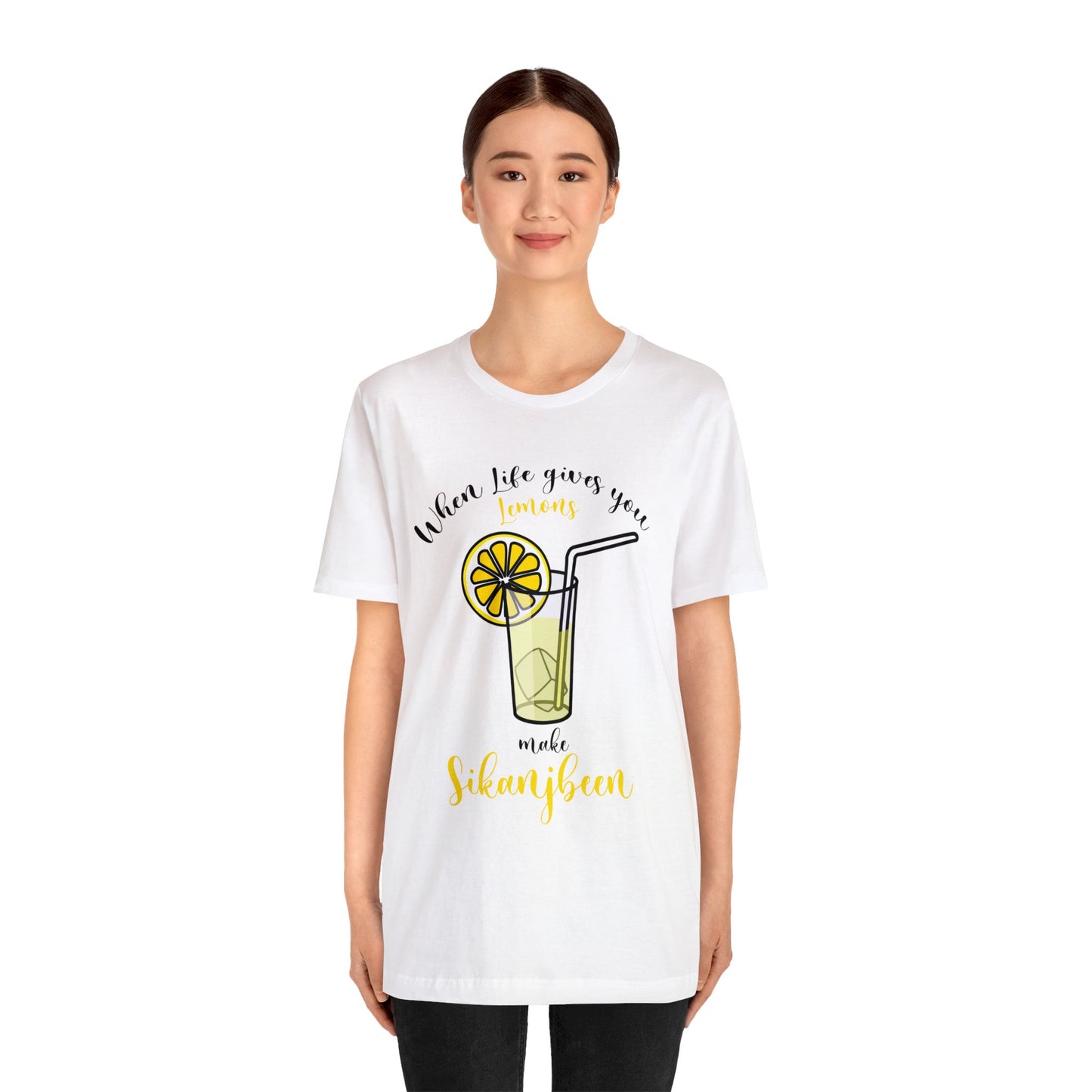 When life gives you lemons Jersey Short Sleeve Tee