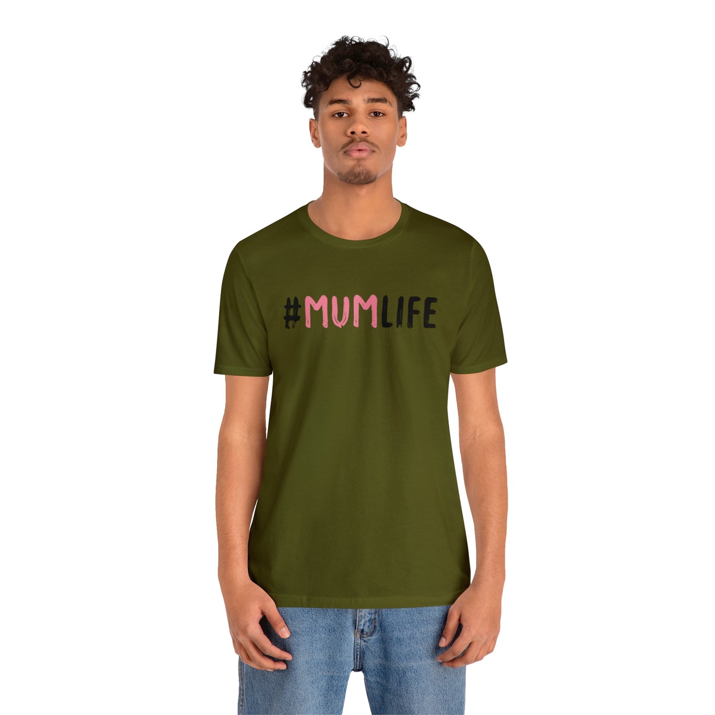 Mum Life Jersey Short Sleeve Tee