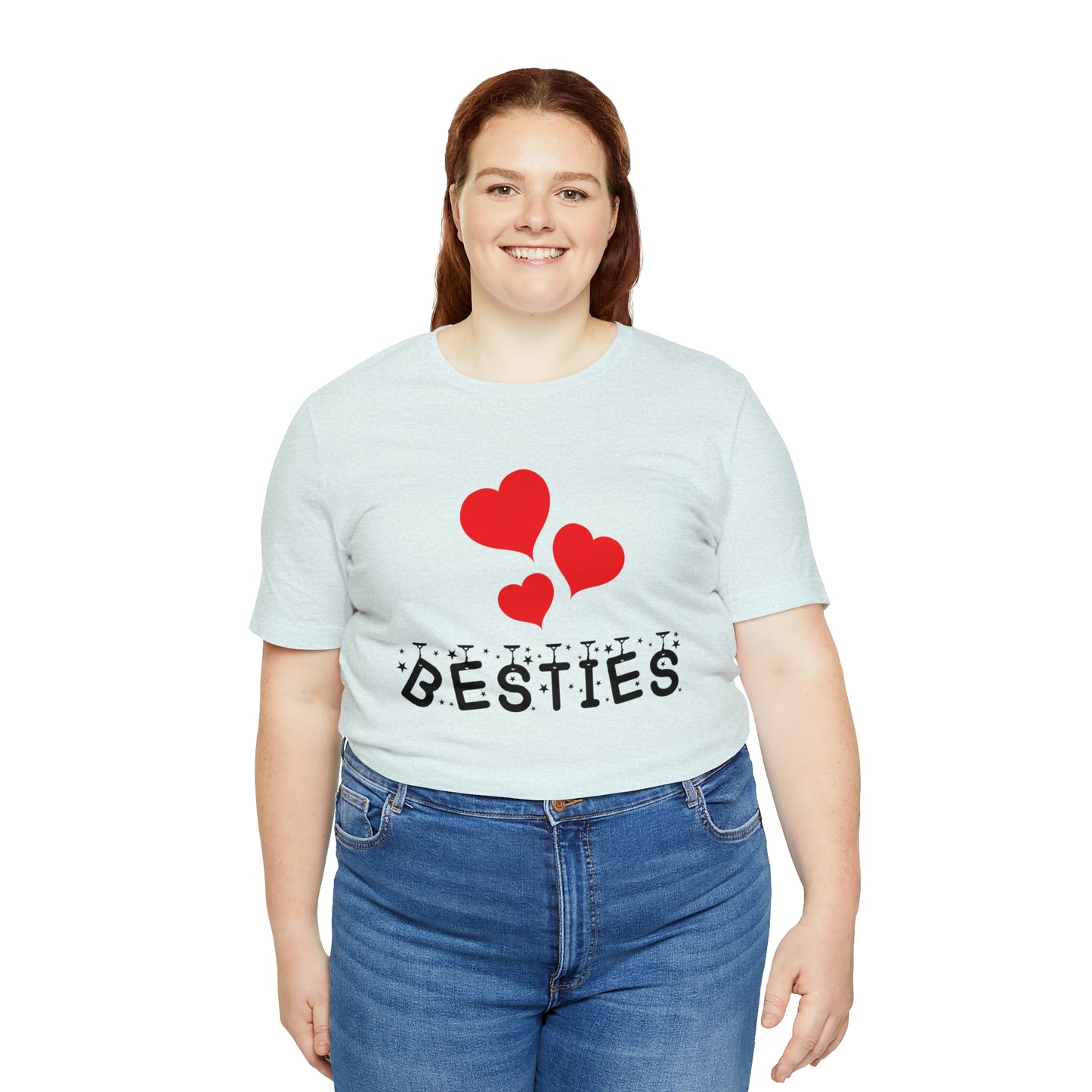 Besties Jersey Short Sleeve Tee