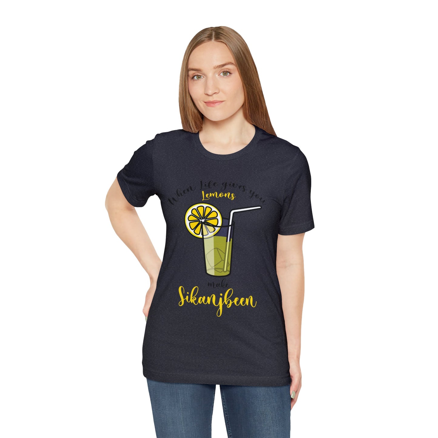 When life gives you lemons Jersey Short Sleeve Tee