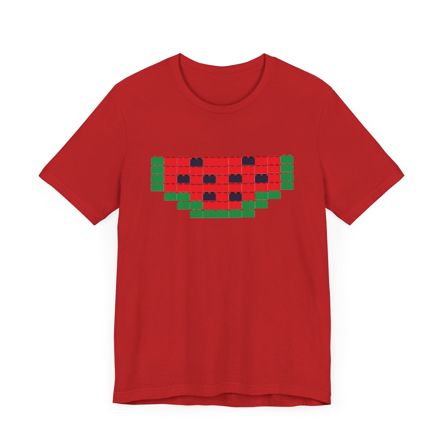 Watermelon Mandala Palestine Jersey Short Sleeve Tee