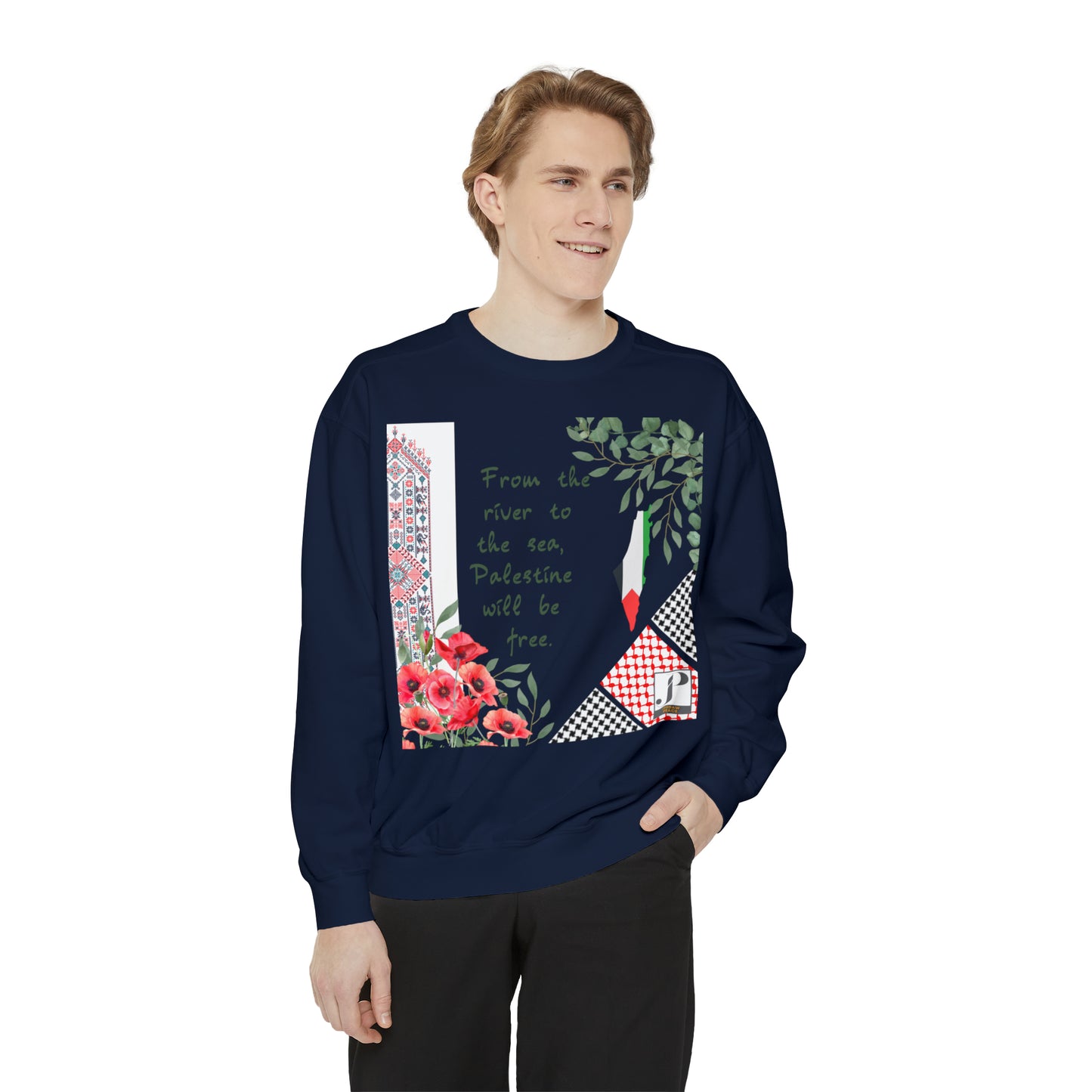 Unisex Garment-Dyed Sweatshirt