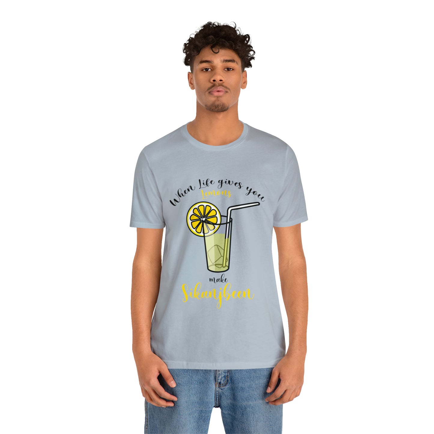 When life gives you lemon Jersey Short Sleeve Tee