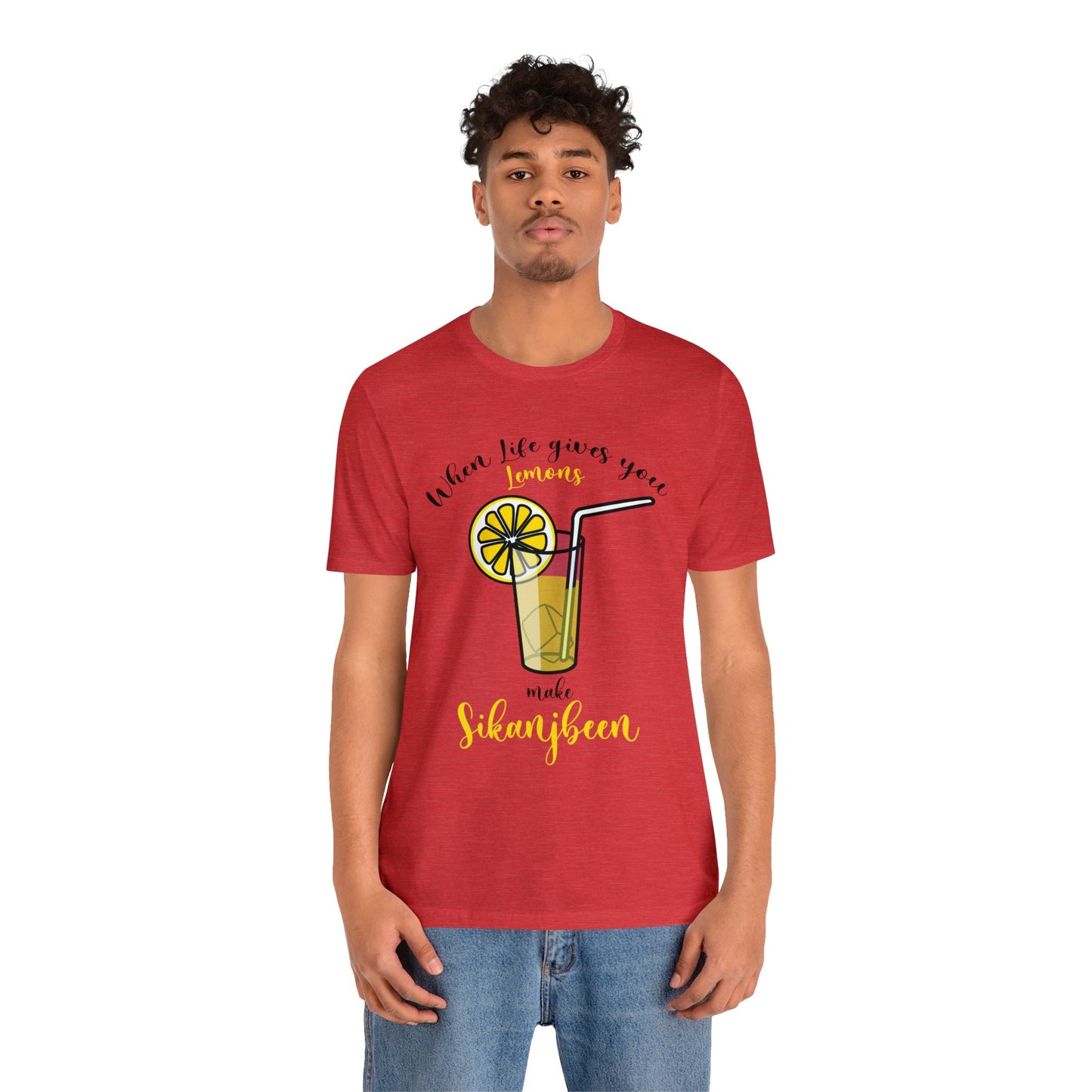 When life gives you lemons Jersey Short Sleeve Tee