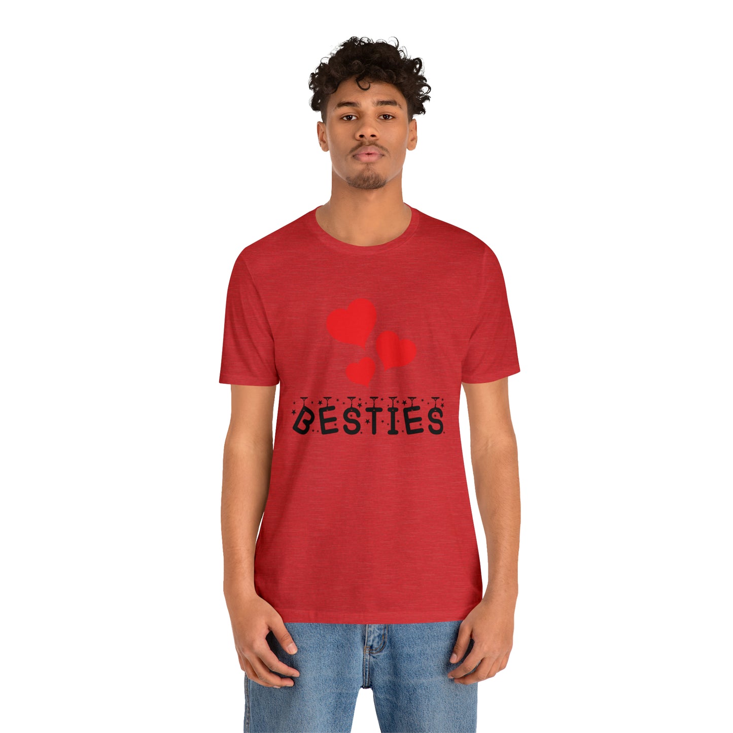 Besties Jersey Short Sleeve Tee