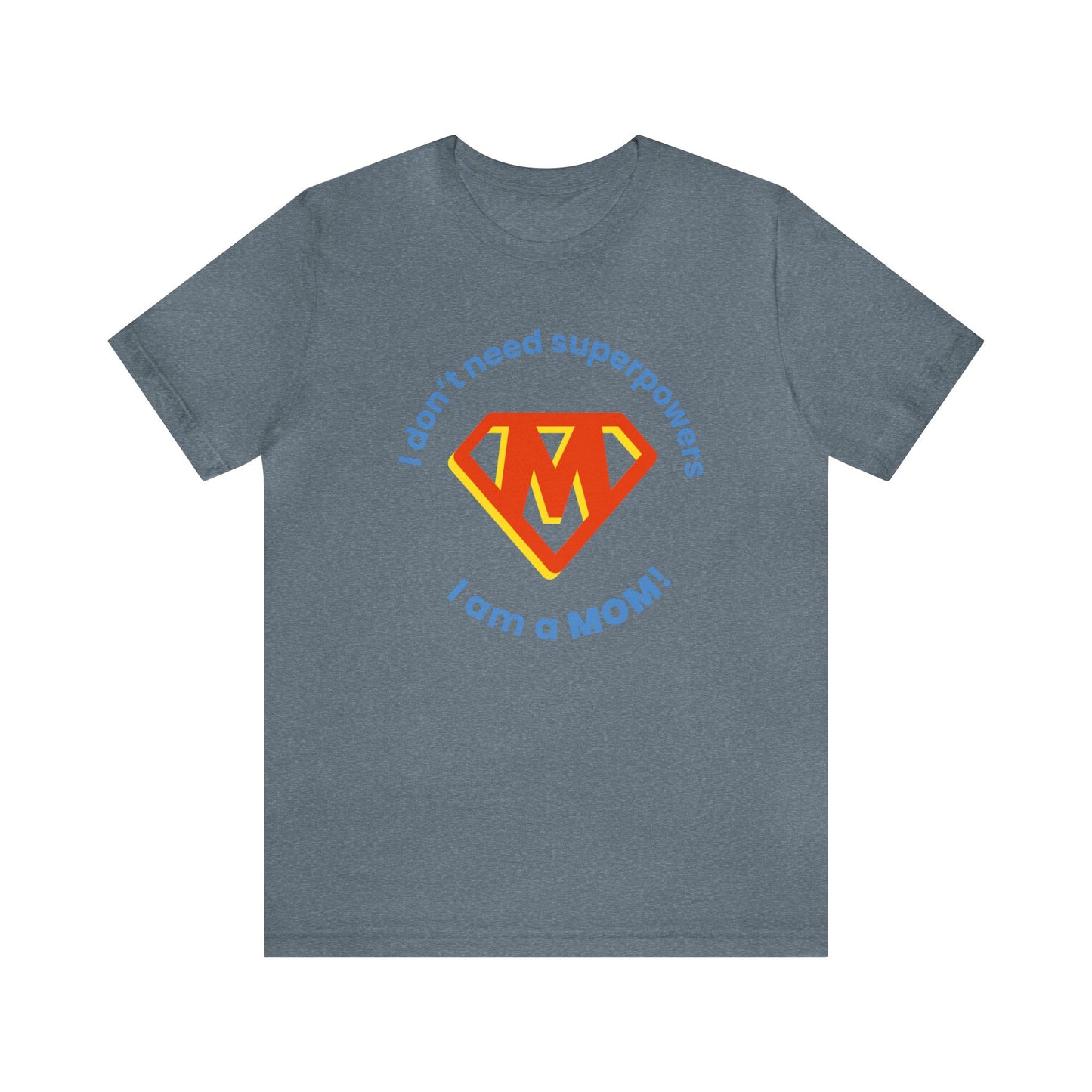 Mom M Jersey Short Sleeve Tee