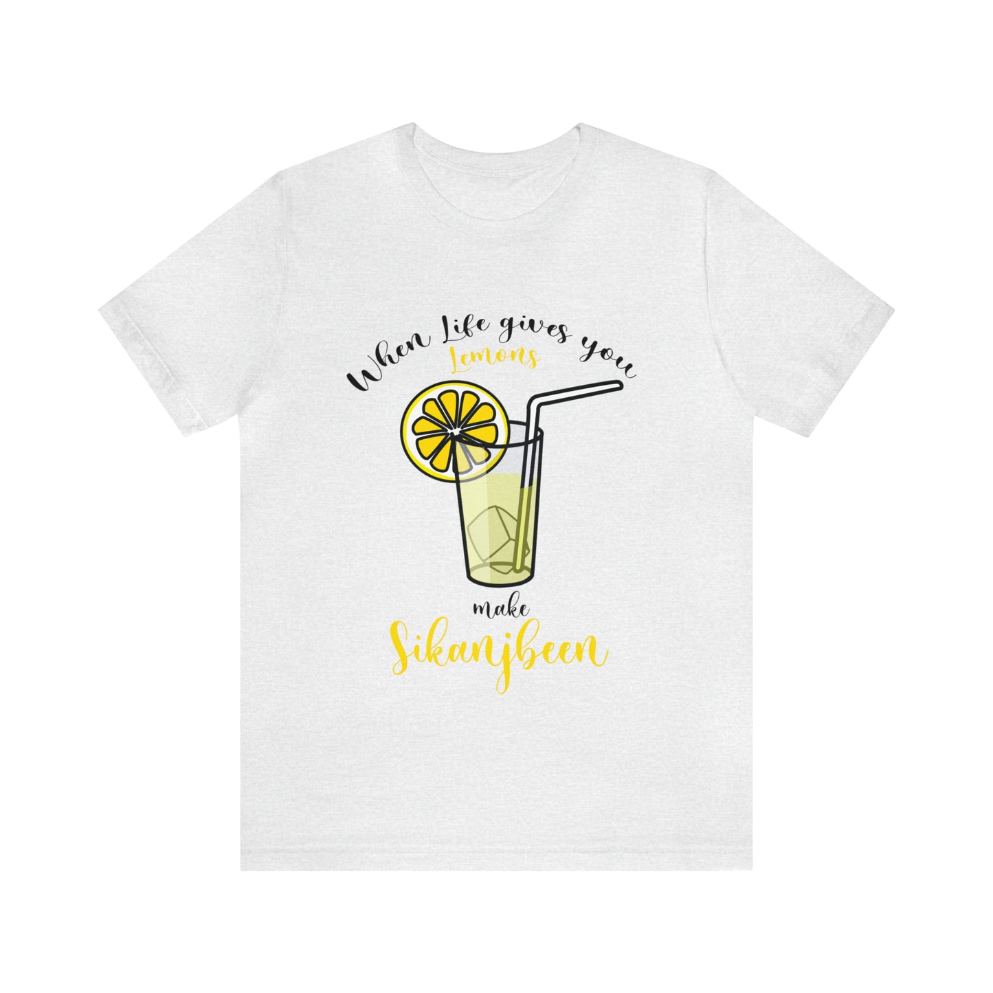 When life gives you lemon Jersey Short Sleeve Tee