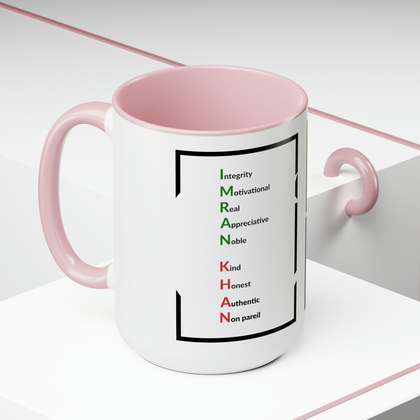 Two-Tone Coffee Mugs, 15oz Imran Khan