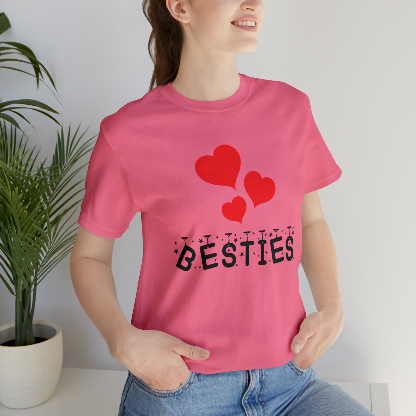 Besties Jersey Short Sleeve Tee