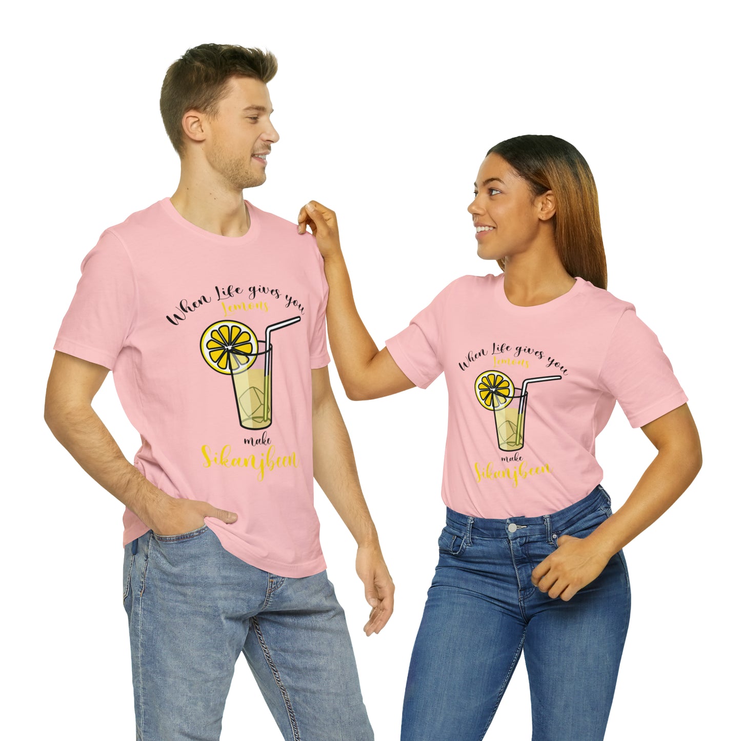 When life gives you lemon Jersey Short Sleeve Tee
