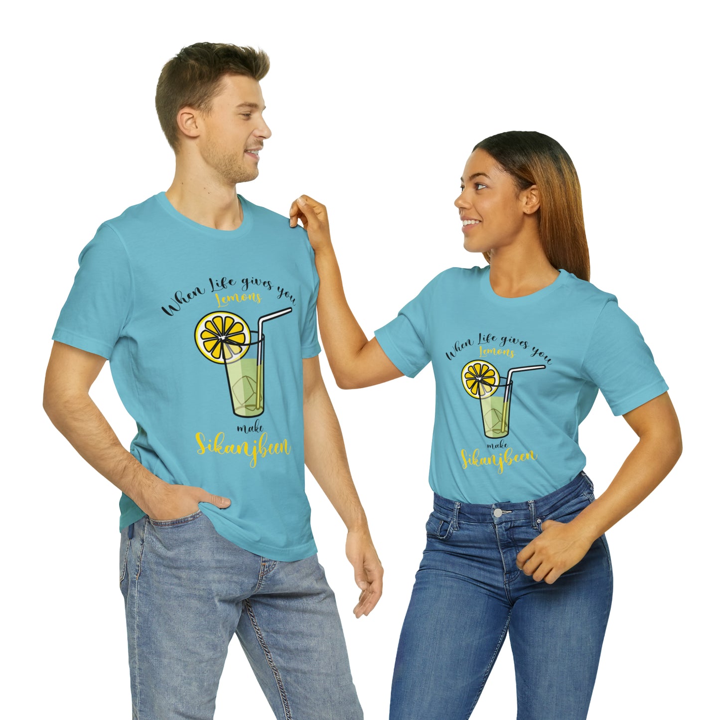 When life gives you lemon Jersey Short Sleeve Tee