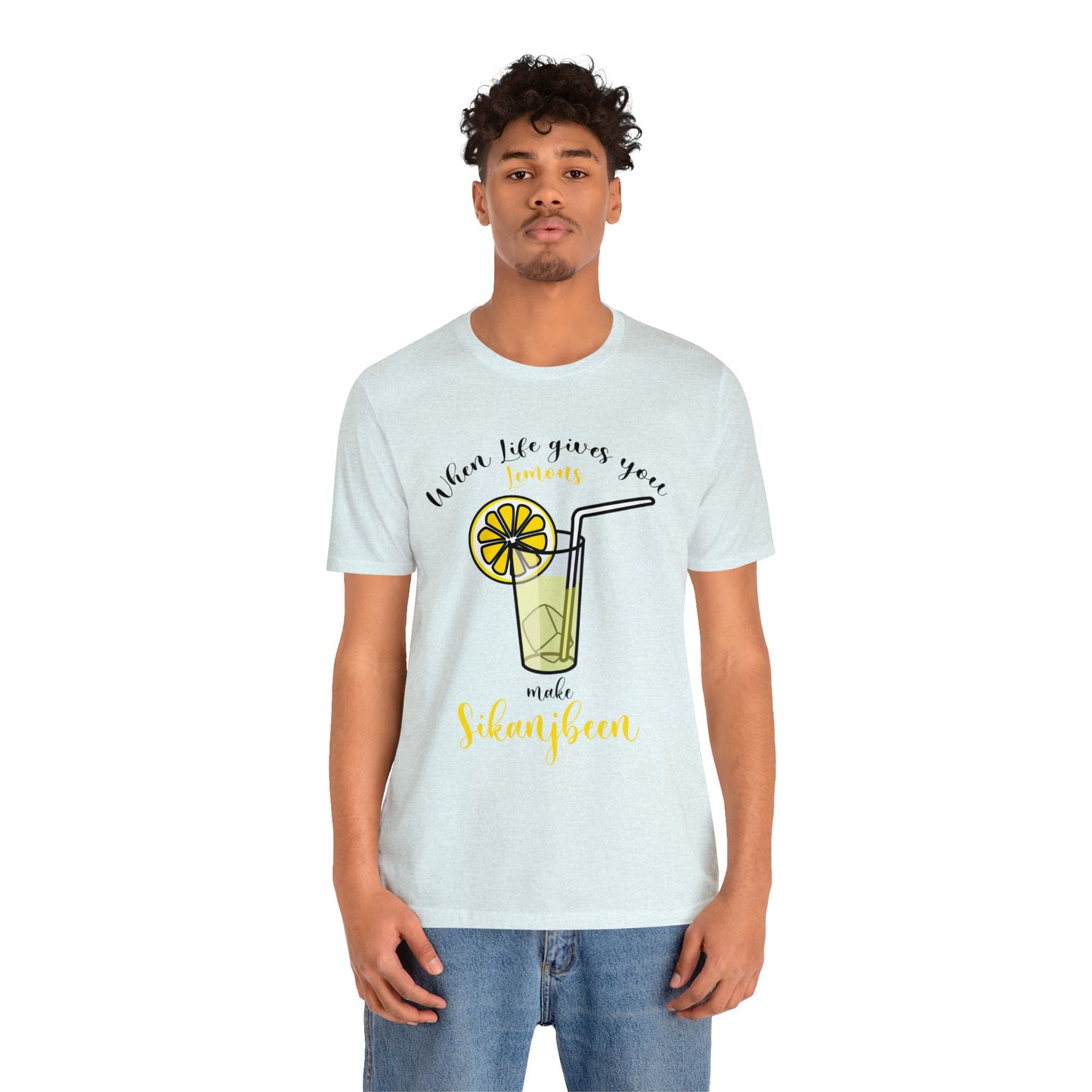 When life gives you lemons Jersey Short Sleeve Tee