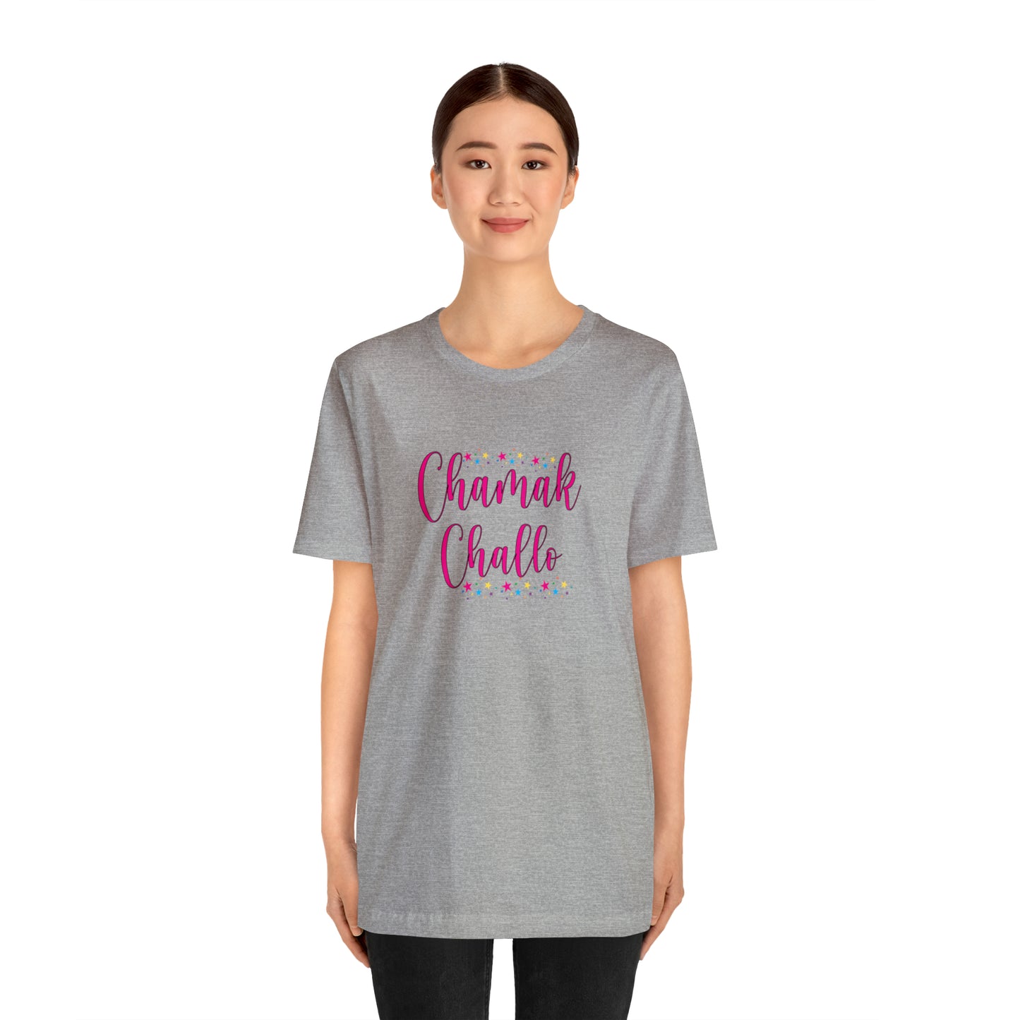 Chamak challo Jersey Short Sleeve Tee