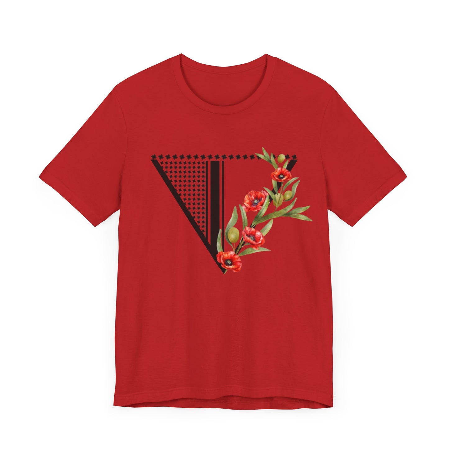 Mandala Palestine Jersey Short Sleeve Tee