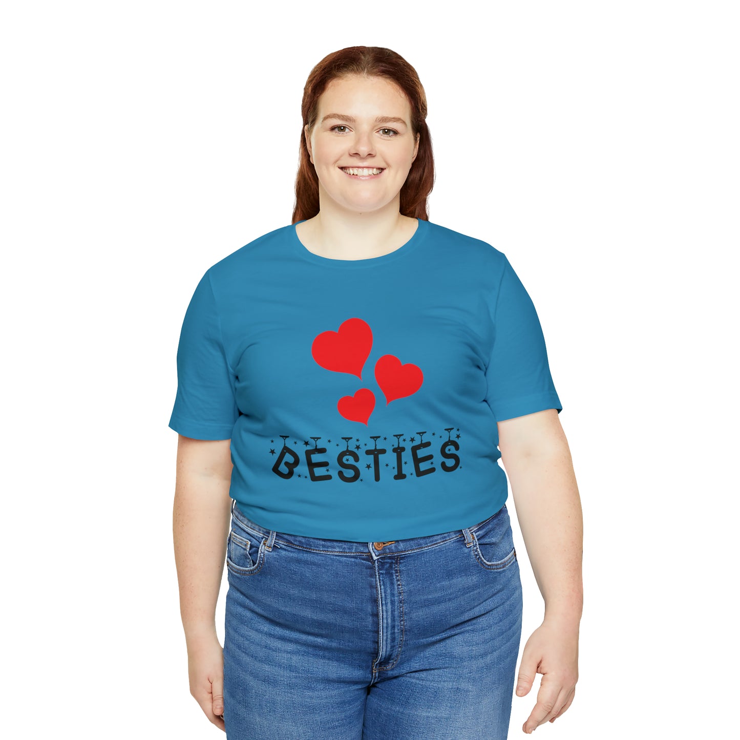 Besties Jersey Short Sleeve Tee