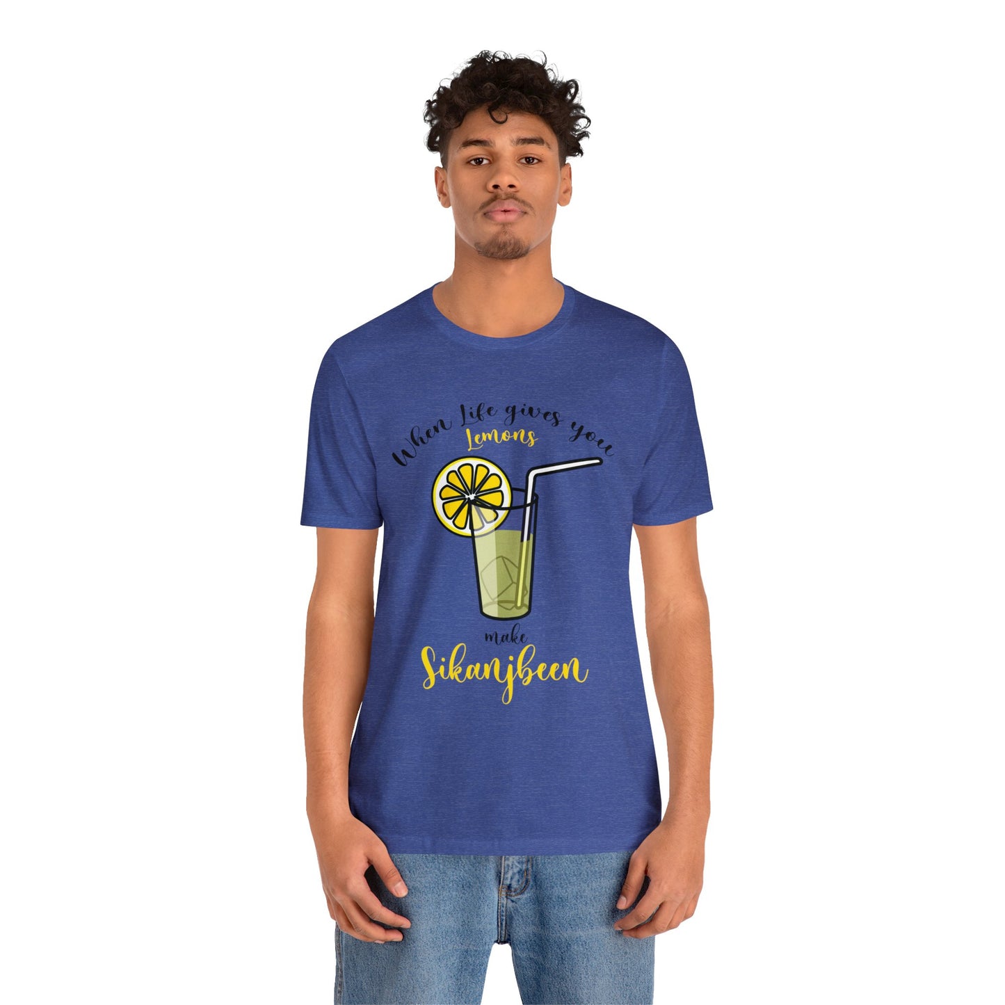 When life gives you lemons Jersey Short Sleeve Tee