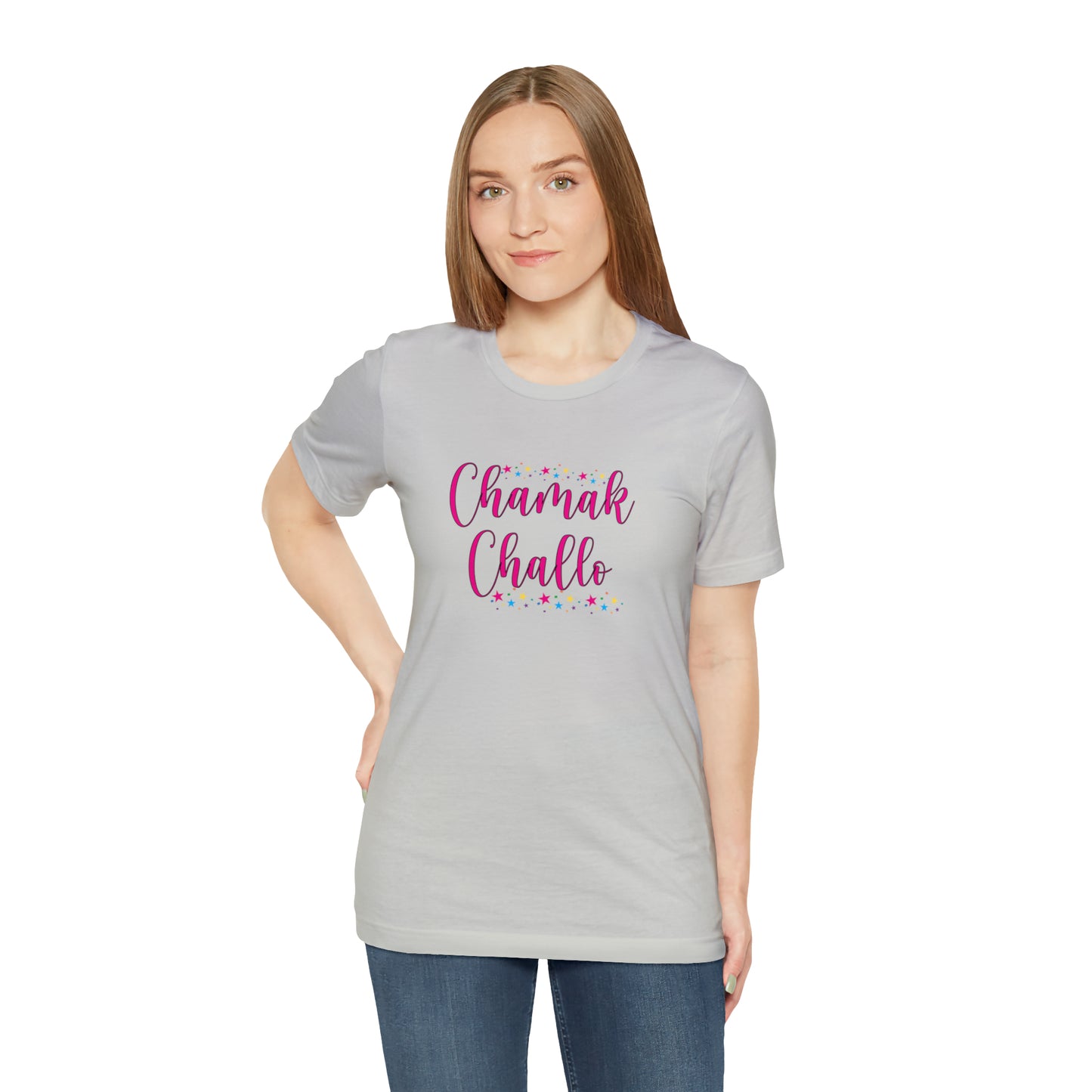 Chamak challo Jersey Short Sleeve Tee