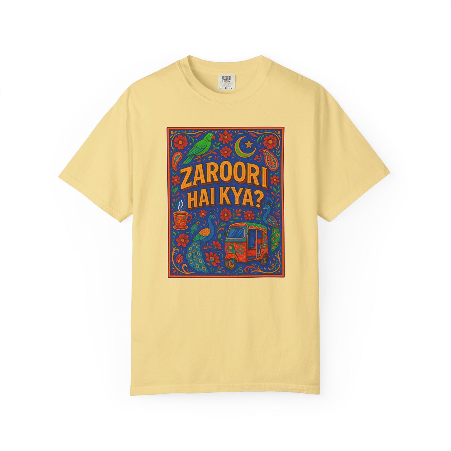Zaroori Hai Kiya Graphic T-Shirt, Fun Casual Wear, Pop Culture Style, Gift for Friends, Everyday Comfort, Unique Statement Tee
