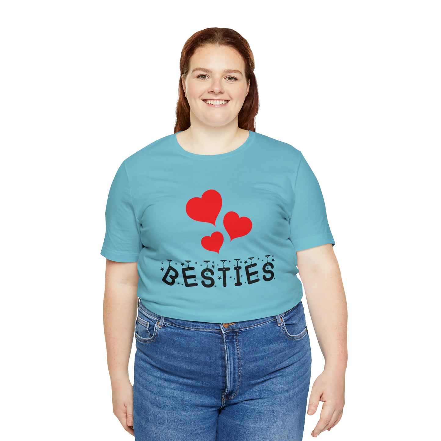 Besties Jersey Short Sleeve Tee