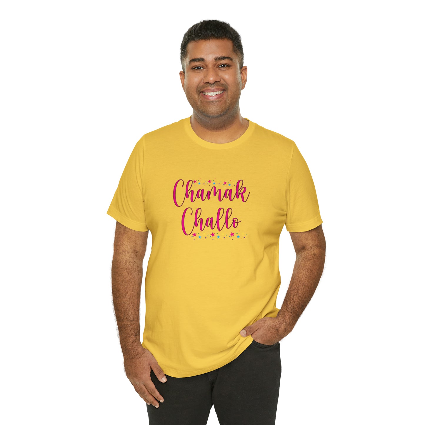 Chamak challo Jersey Short Sleeve Tee