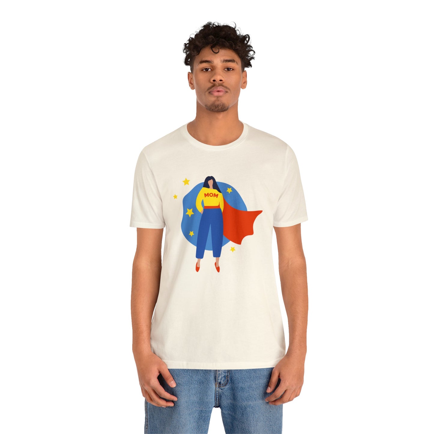 Mom Hero Jersey Short Sleeve Tee