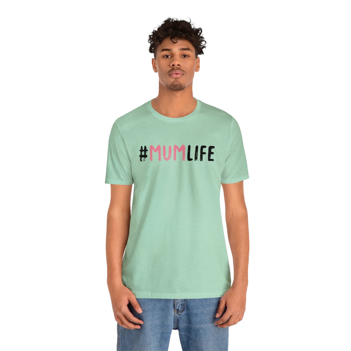 Mum Life Jersey Short Sleeve Tee