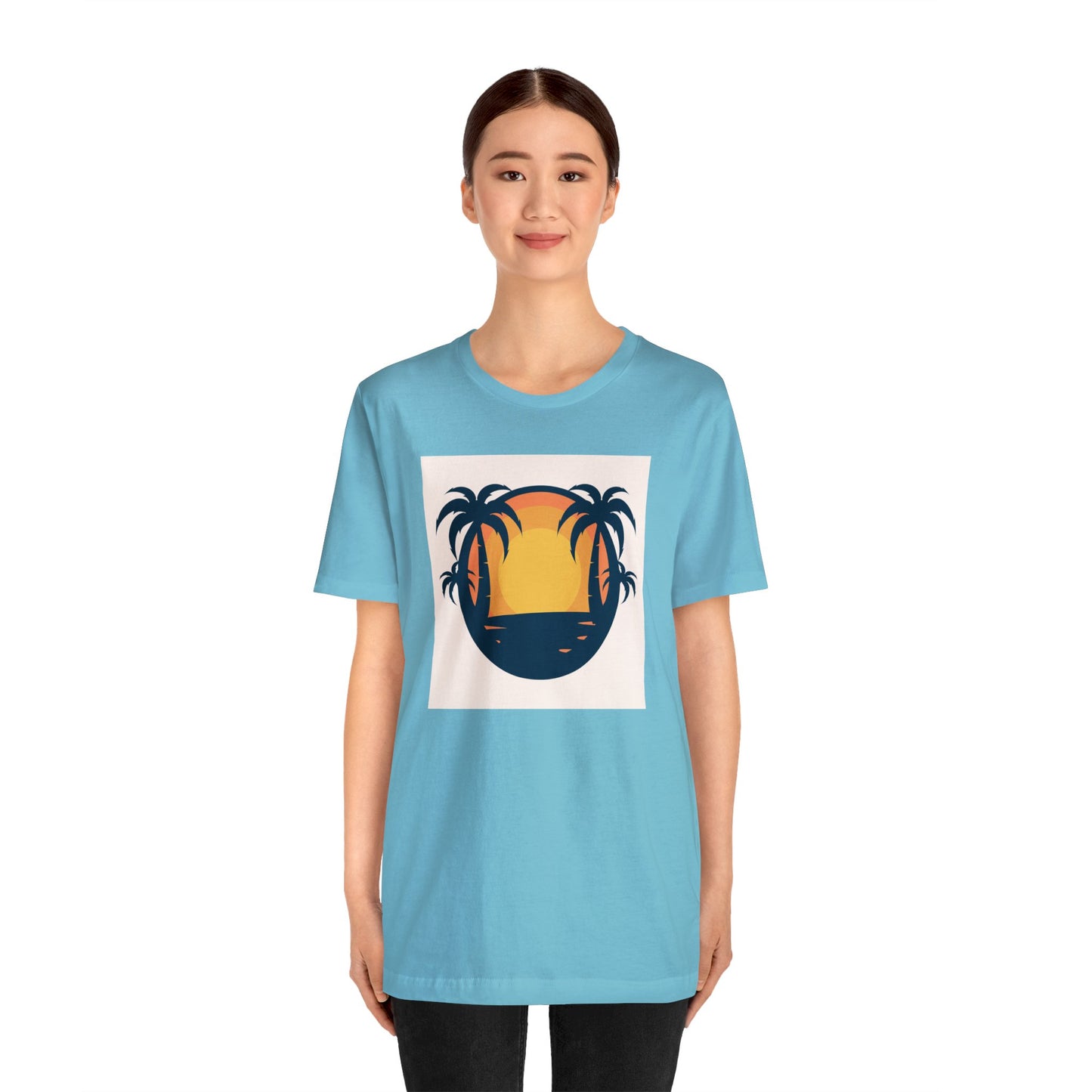 Sunset Unisex Jersey Short Sleeve Tee