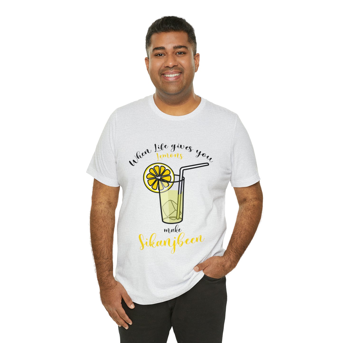 When life gives you lemon Jersey Short Sleeve Tee