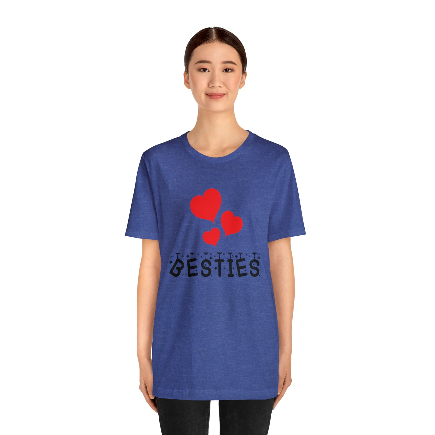 Besties Jersey Short Sleeve Tee