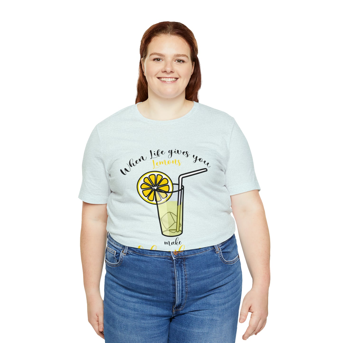 When life gives you lemon Jersey Short Sleeve Tee