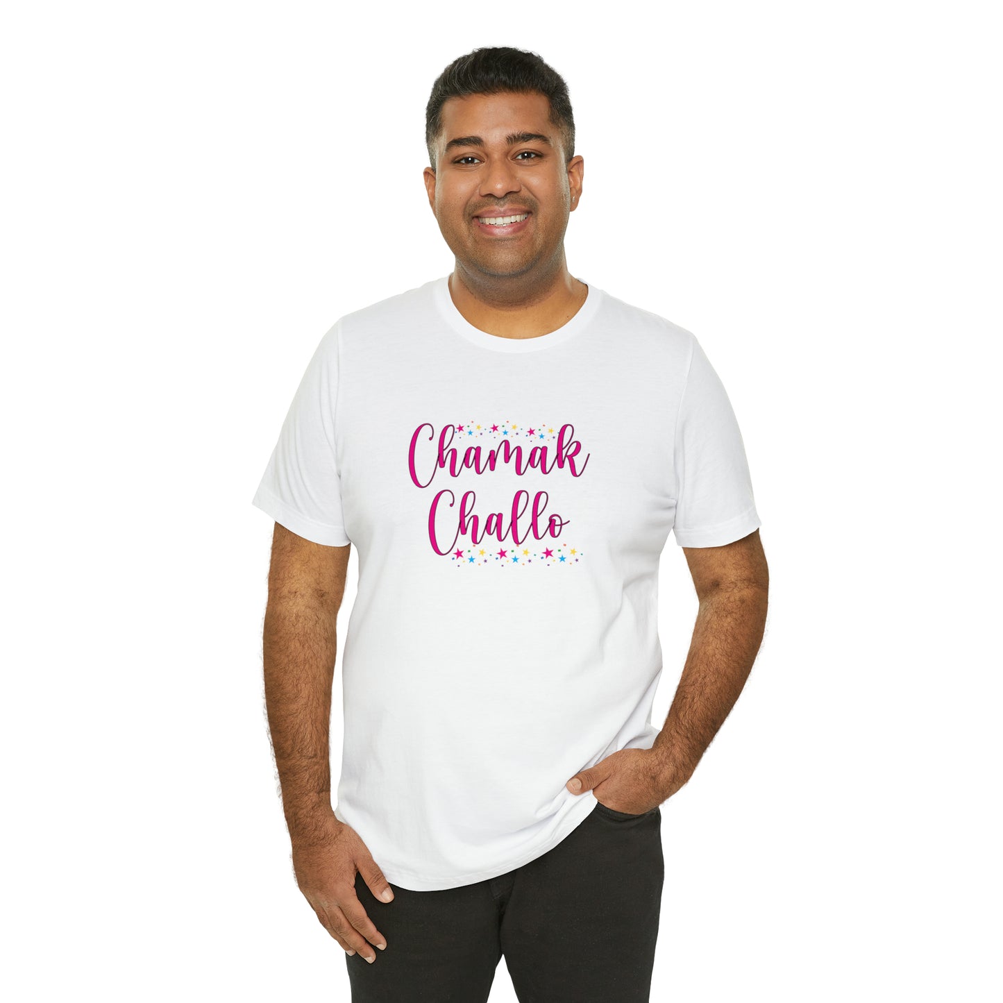 Chamak challo Jersey Short Sleeve Tee