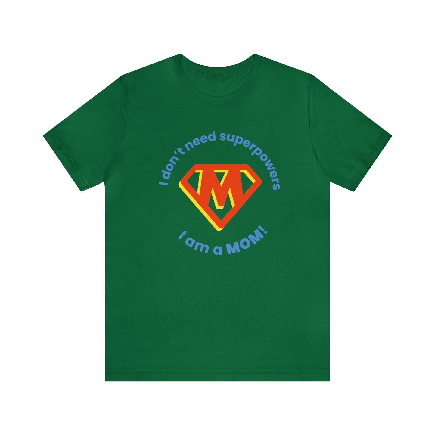 Mom M Jersey Short Sleeve Tee