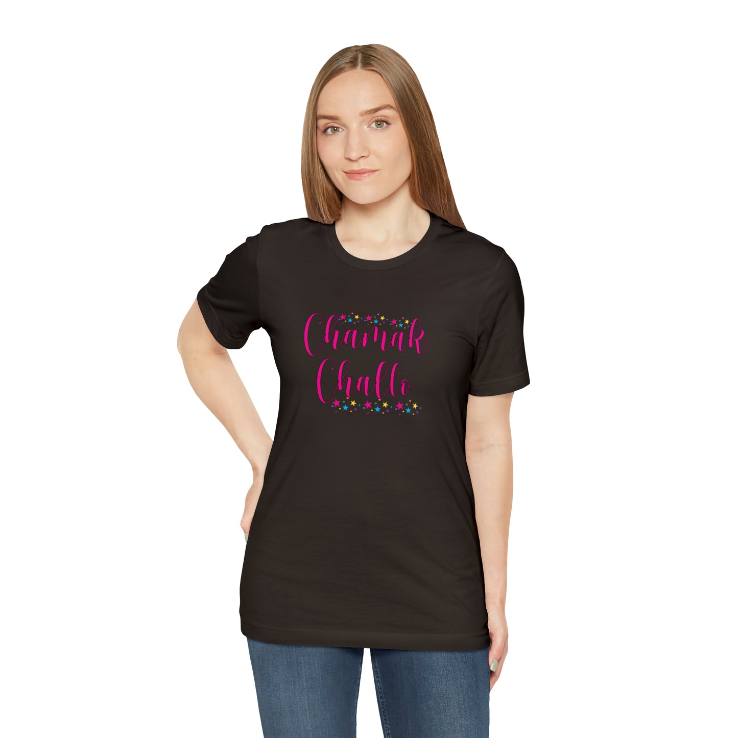 Chamak challo Jersey Short Sleeve Tee