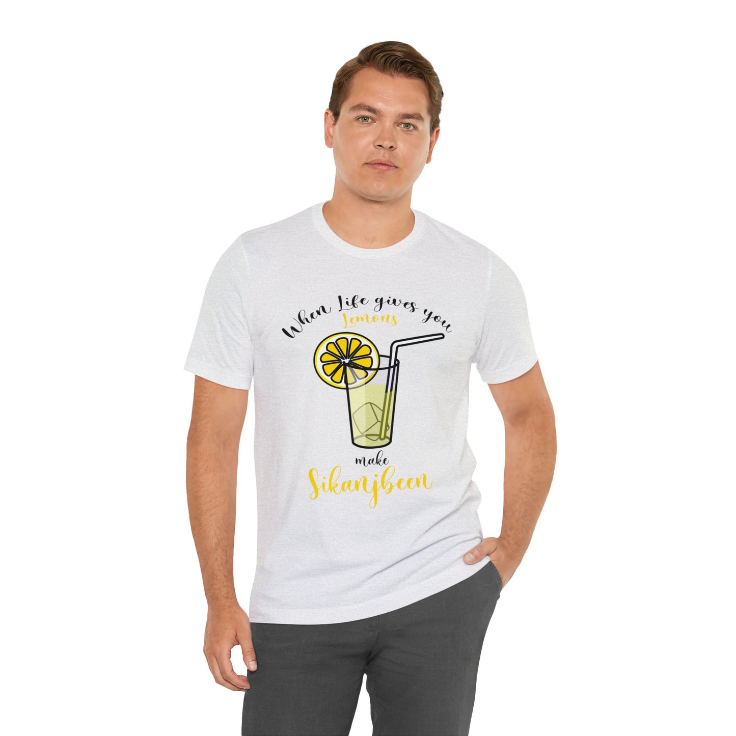 When life gives you lemons Jersey Short Sleeve Tee