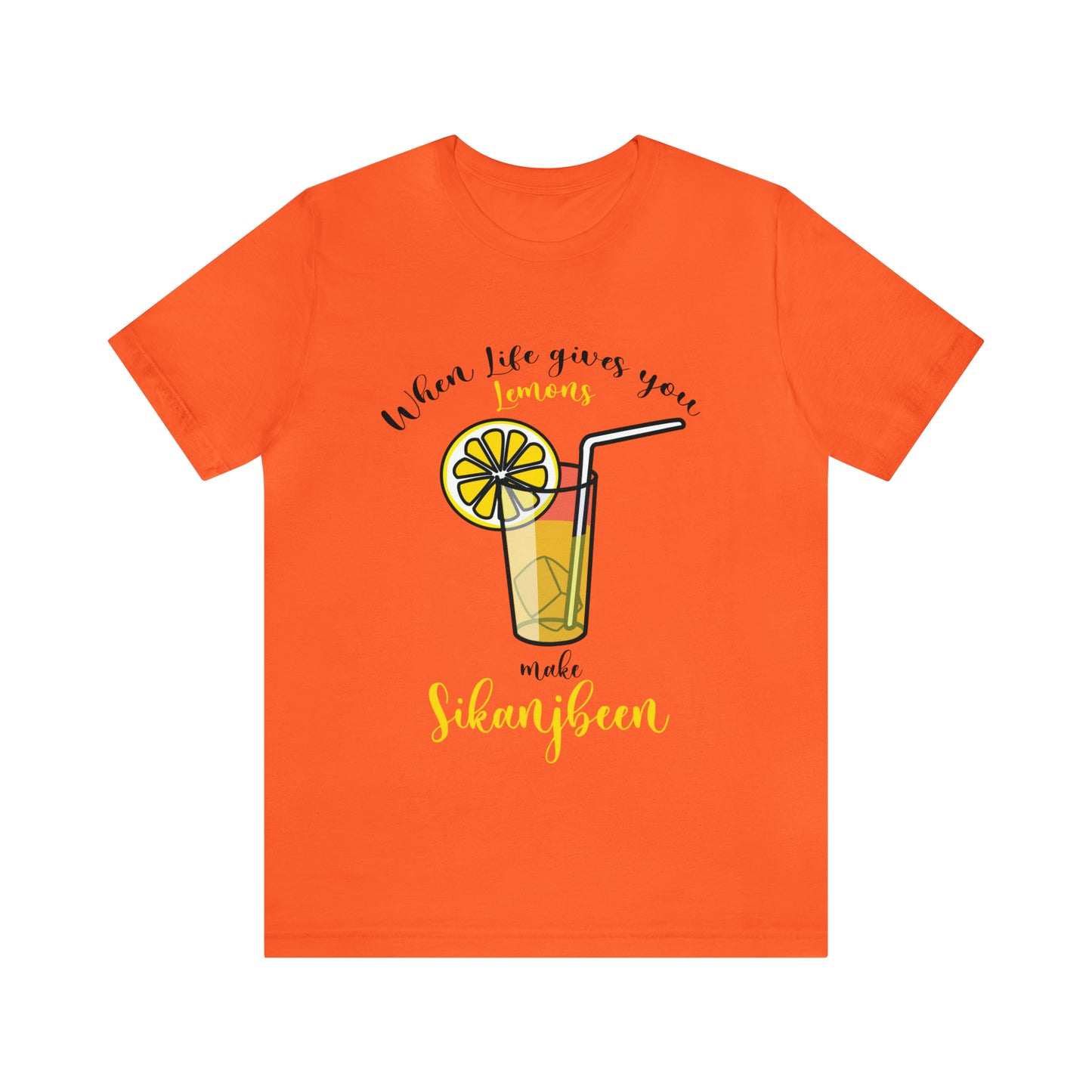 When life gives you lemon Jersey Short Sleeve Tee