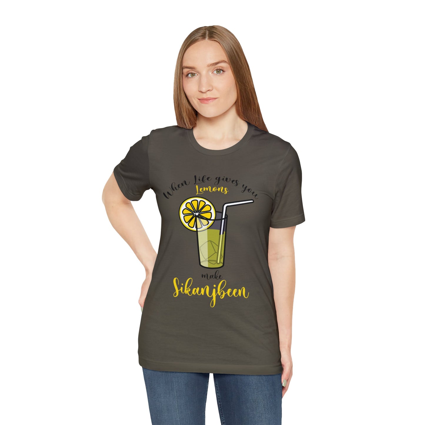 When life gives you lemons Jersey Short Sleeve Tee