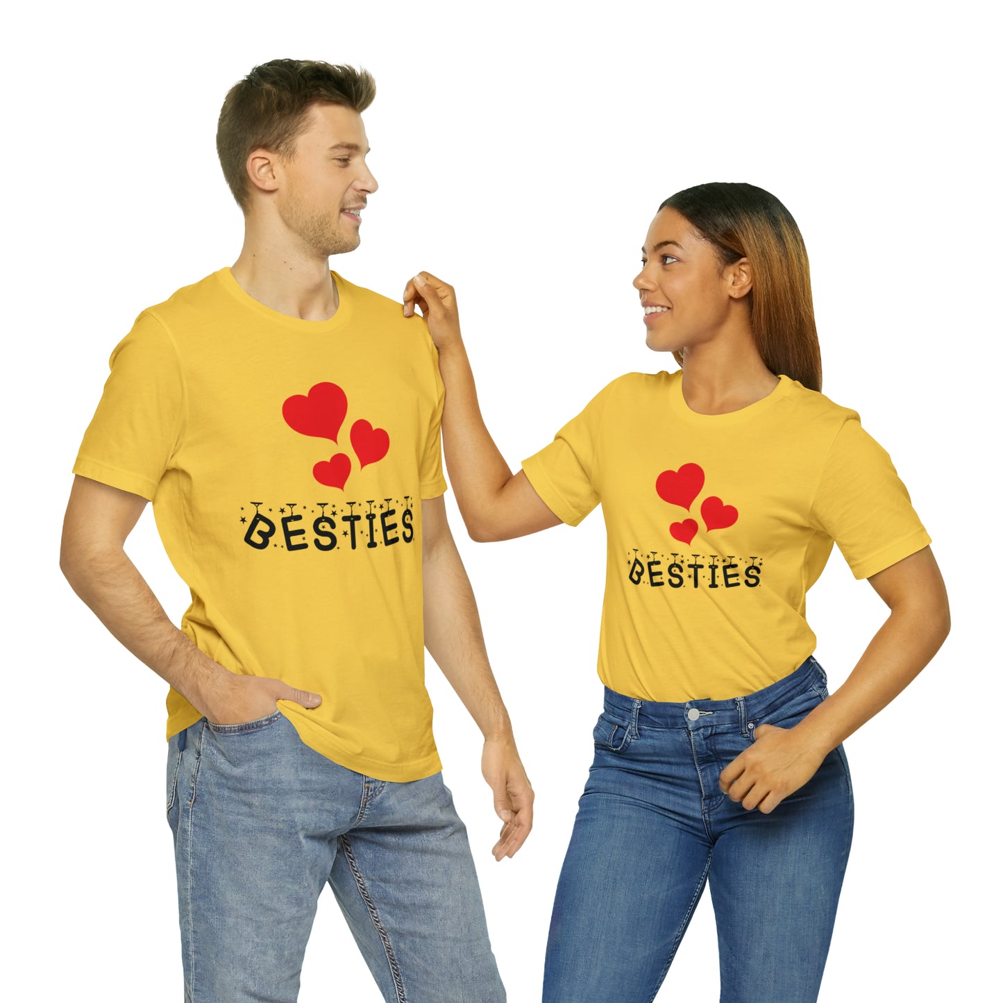 Besties Jersey Short Sleeve Tee