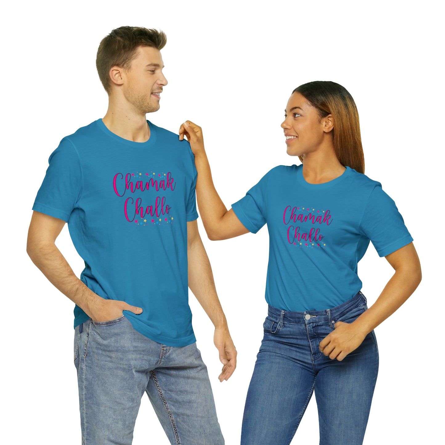 Chamak challo Jersey Short Sleeve Tee