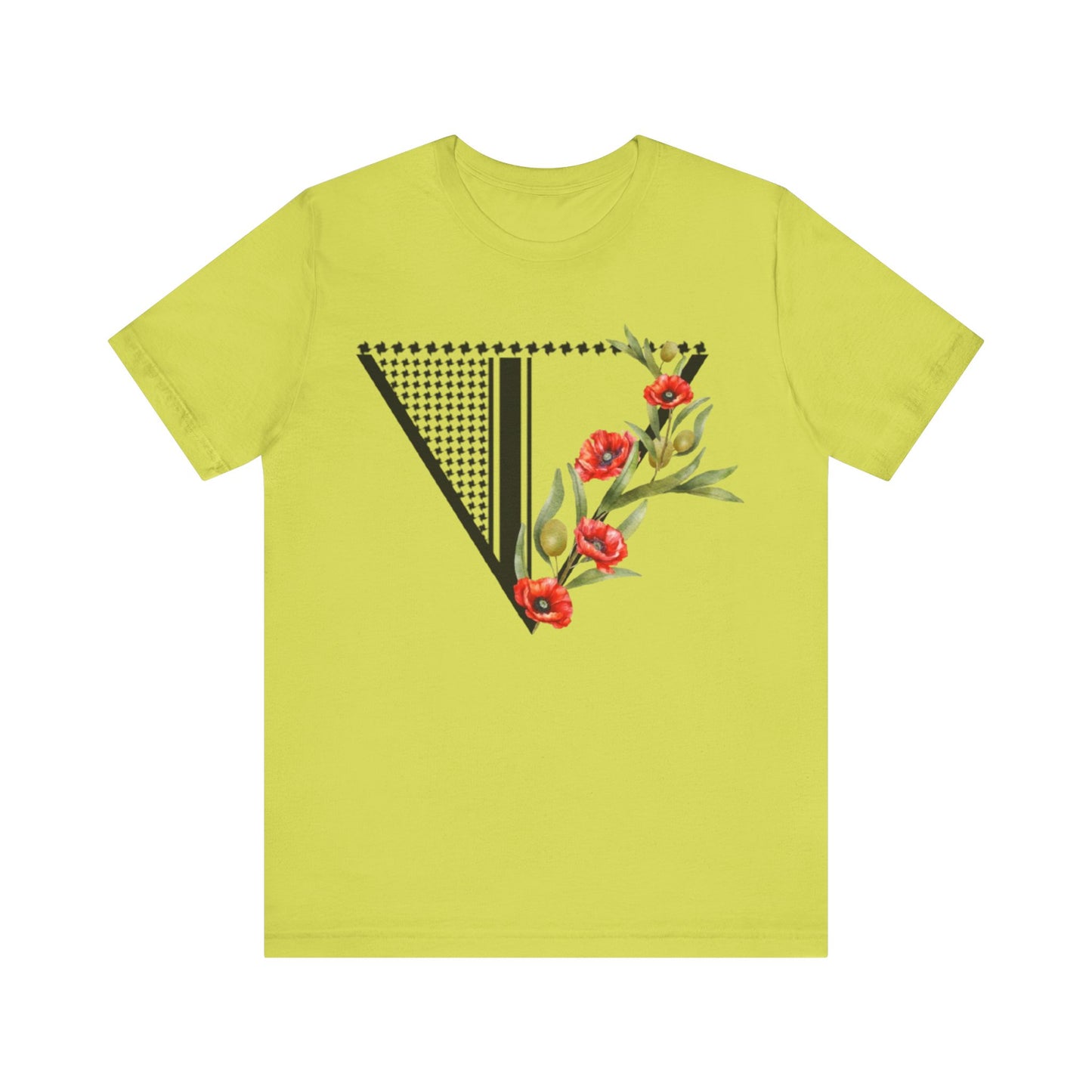Mandala Palestine Jersey Tee - Stylish & Versatile Summer Top