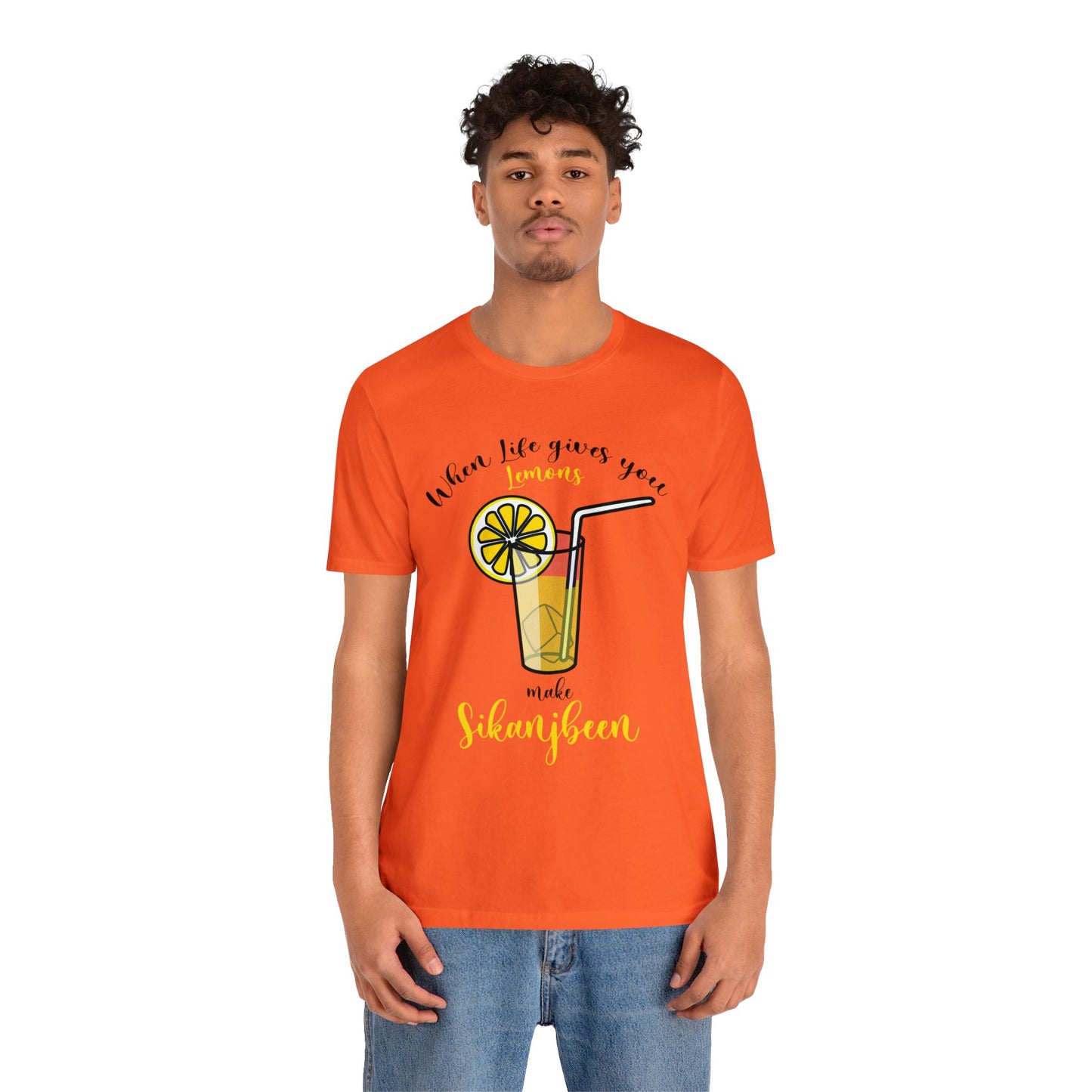 When life gives you lemons Jersey Short Sleeve Tee