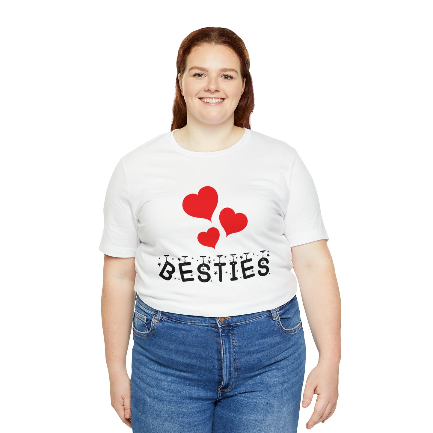 Besties Jersey Short Sleeve Tee
