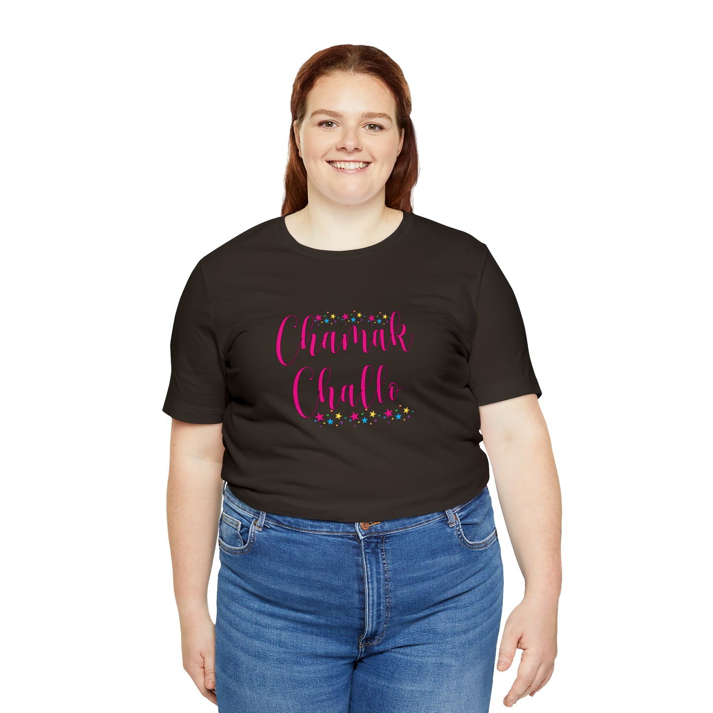 Chamak challo Jersey Short Sleeve Tee